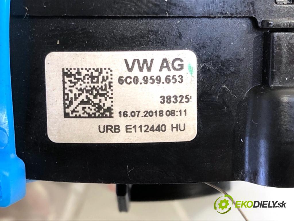 SKODA FABIA III Kombi 2018 55 kW 1.0 999 kroužek slimák airbag 6C0959653 (Airbag)