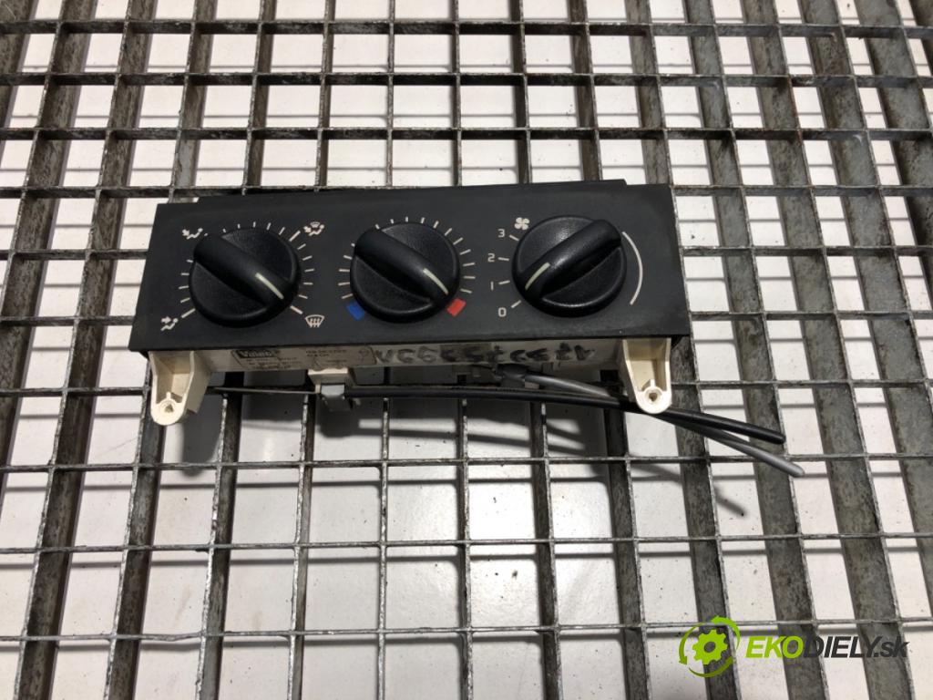 RENAULT MASTER II Autobus 2000 59 kW 2.5 D 2499 Panel ovládania kúrenia 133761F (Prepínacie páčky pod volantom)