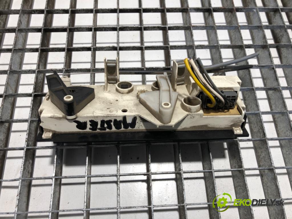 RENAULT MASTER II Autobus 2000 59 kW 2.5 D 2499 Panel ovládania kúrenia 133761F (Prepínacie páčky pod volantom)