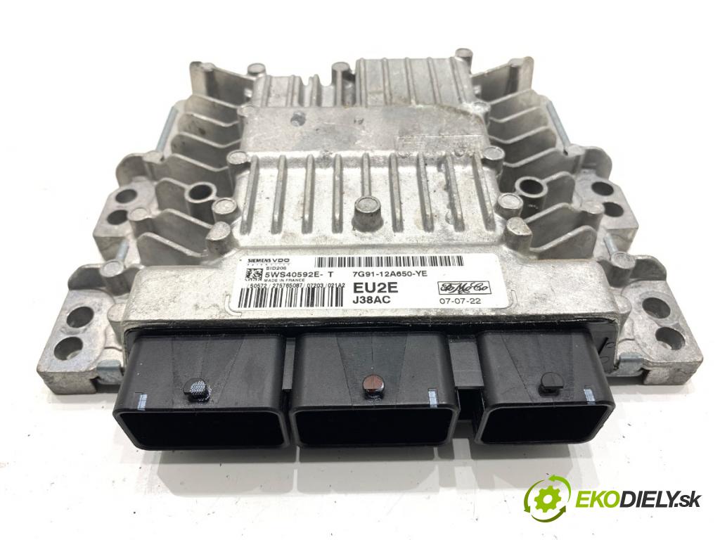 FORD MONDEO MK4 liftback 2007 92 kW 1.8 TDCi 1753 řídící jednotka motora 7G91-12A650-YE (Řídicí jednotka)