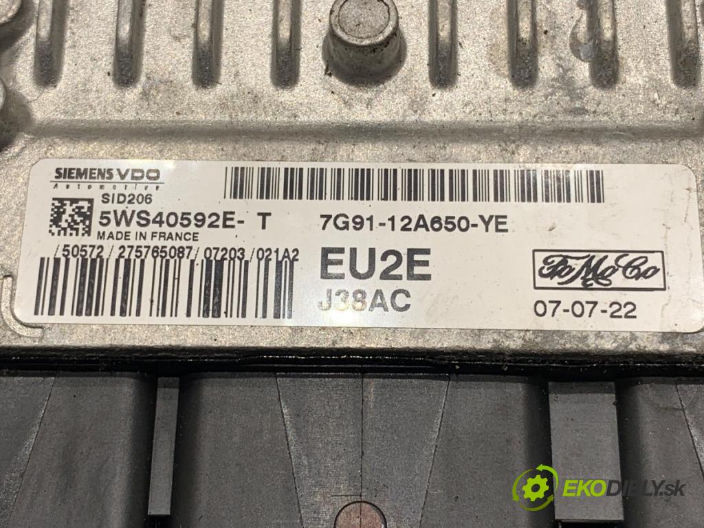 FORD MONDEO MK4 liftback 2007 92 kW 1.8 TDCi 1753 riadiaca jednotka Motor 7G91-12A650-YE (Riadiaca jednotka)