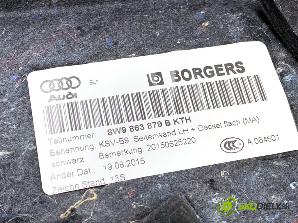 AUDI A4 B9 Kombi 2016 110 kW 2.0 TDI 1968 ča kufra levý 8W9863879B