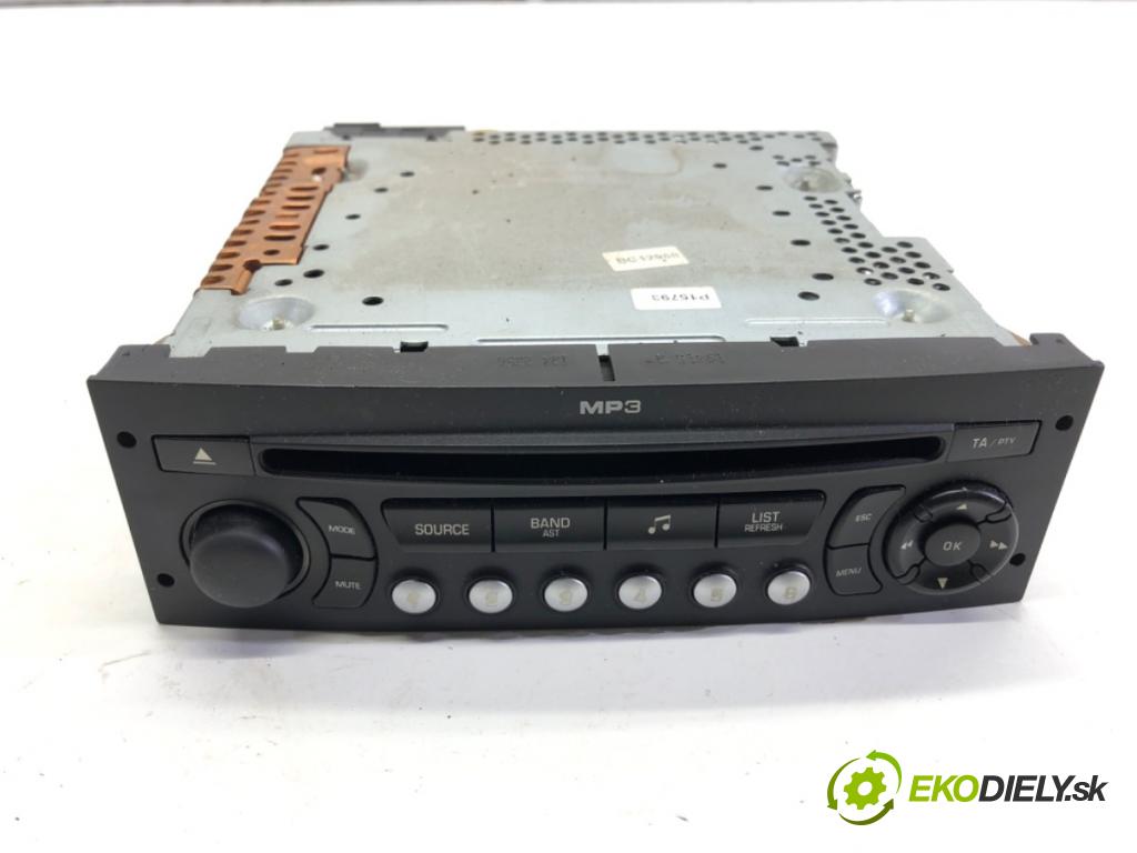 CITROEN C4 PICASSO I nadwozie wielkoprzestrzenne (MPV) 2008 80 kW 1.6 HDi 1560 RADIO  (Audio zariadenie)