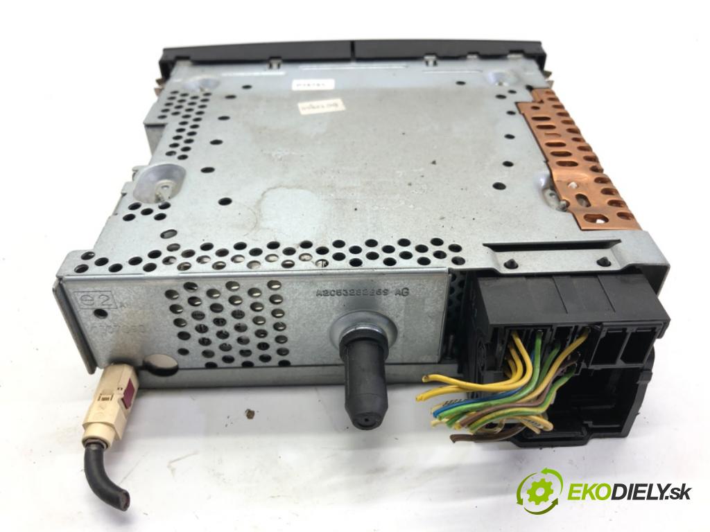 CITROEN C4 PICASSO I nadwozie wielkoprzestrzenne (MPV) 2008 80 kW 1.6 HDi 1560 RADIO  (Audio zariadenie)