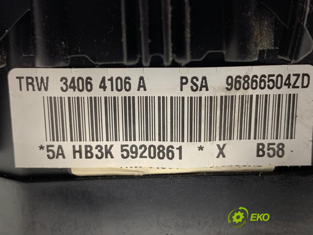 CITROEN C4 PICASSO I nadwozie wielkoprzestrzenne (MPV) 2008 80 kW 1.6 HDi 1560 AirBag volantu 96866504ZD (Airbag)