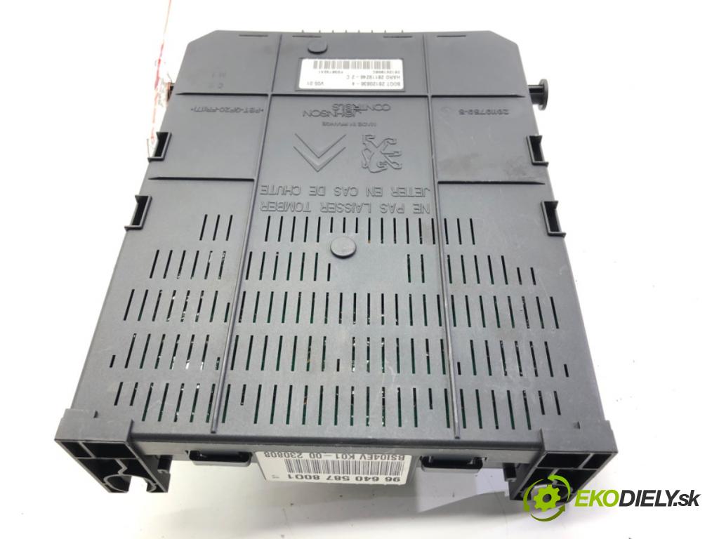 CITROEN C4 PICASSO I nadwozie wielkoprzestrzenne (MPV) 2008 80 kW 1.6 HDi 1560 modul BSI 966405878001 (Pojistková skříňka)