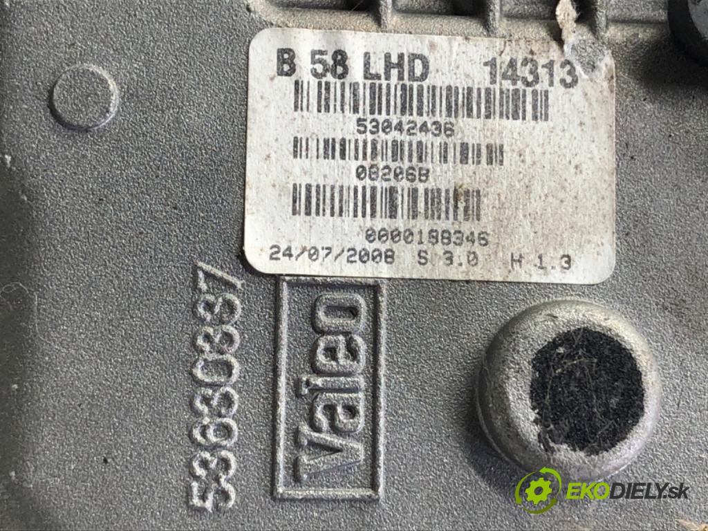 CITROEN C4 PICASSO I nadwozie wielkoprzestrzenne (MPV) 2008 80 kW 1.6 HDi 1560 mechanismus stěračů levý přední část 9687621780