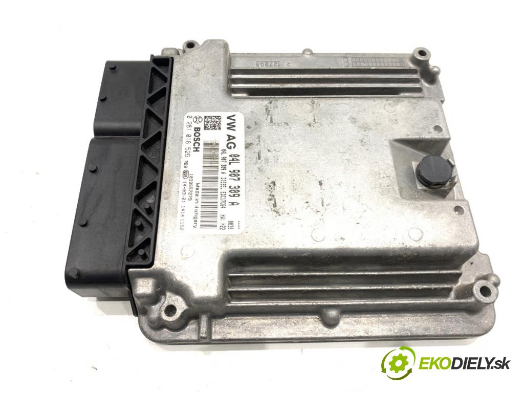 VW GOLF VII liftback 2014 135 kW 2.0 GTD 1968 riadiaca jednotka Motor 04L907309A (Riadiaca jednotka)