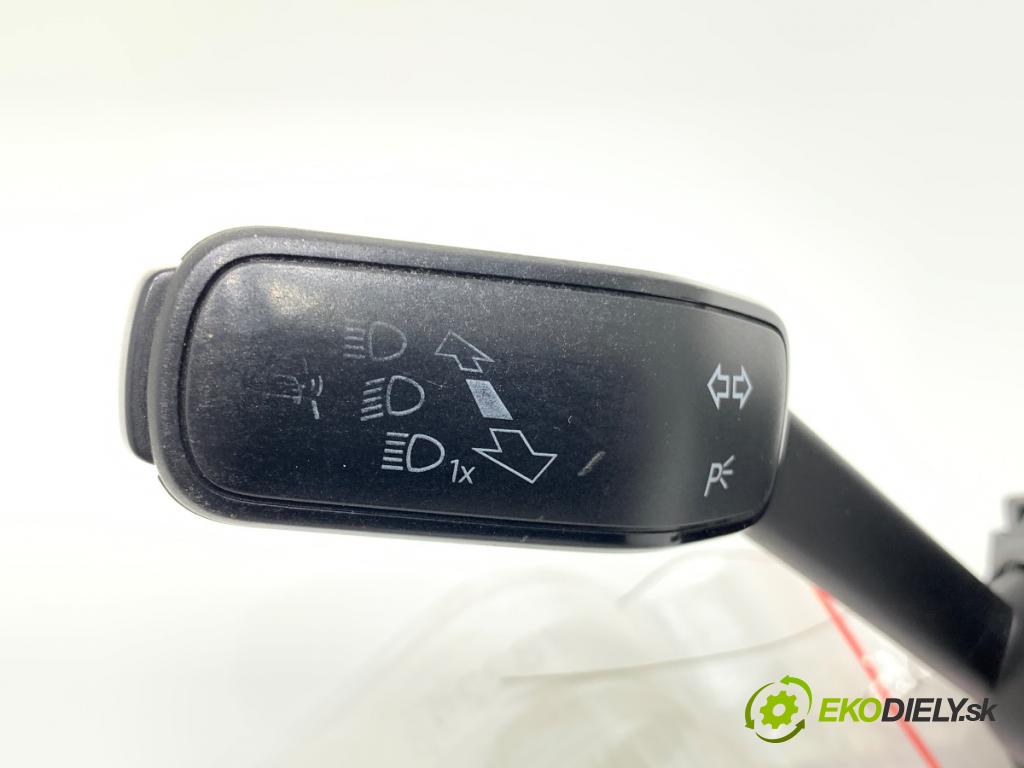 VW GOLF VII liftback 2014 135 kW 2.0 GTD 1968 Prepínač kombinovaný 5Q0953507DD (Prepínacie páčky pod volantom)