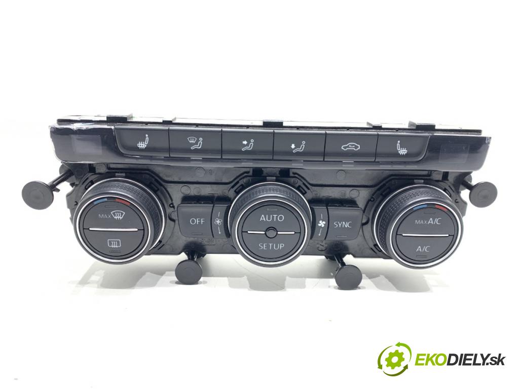 VW GOLF VII liftback 2014 135 kW 2.0 GTD 1968 Panel ovládania kúrenia 5G0907044AA (Prepínacie páčky pod volantom)