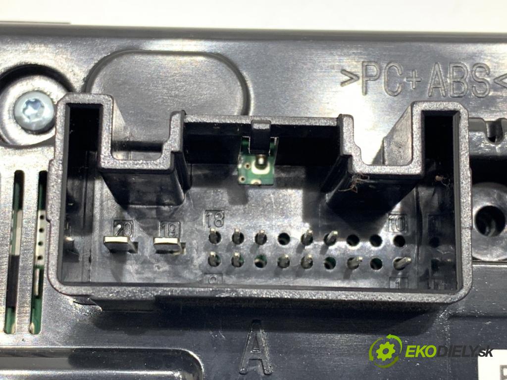 VW GOLF VII liftback 2014 135 kW 2.0 GTD 1968 Panel ovládania kúrenia 5G0907044AA (Prepínacie páčky pod volantom)