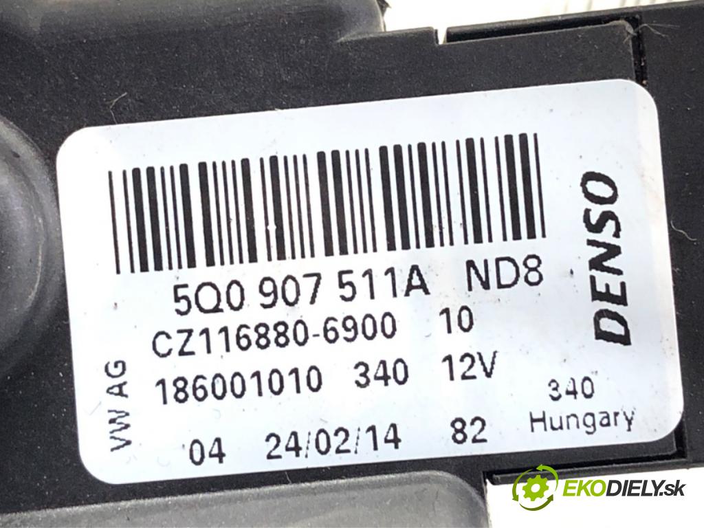 VW GOLF VII liftback 2014 135 kW 2.0 GTD 1968 motor topení 5Q0907511A