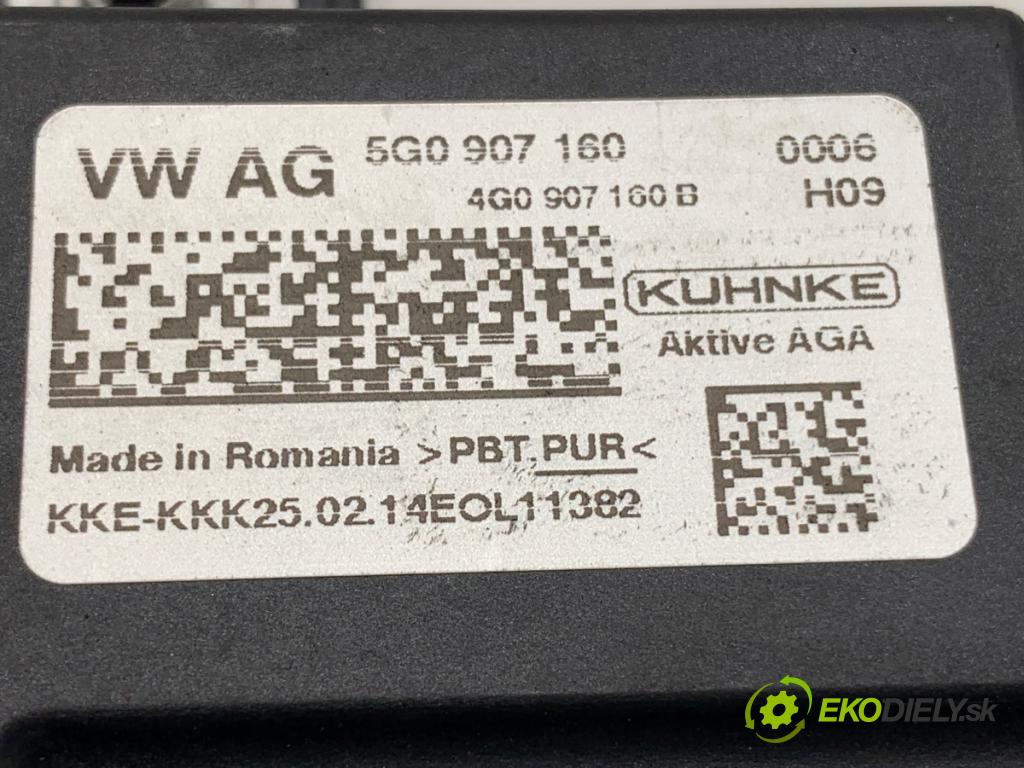 VW GOLF VII liftback 2014 135 kW 2.0 GTD 1968 modul AKTÍVNÍ VYČERPAT: 5G0907160
