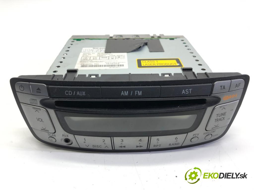 CITROEN C1 liftback 2007 50 kW 1.0 998 RADIO 86120-0H010 (Audio zariadenie)
