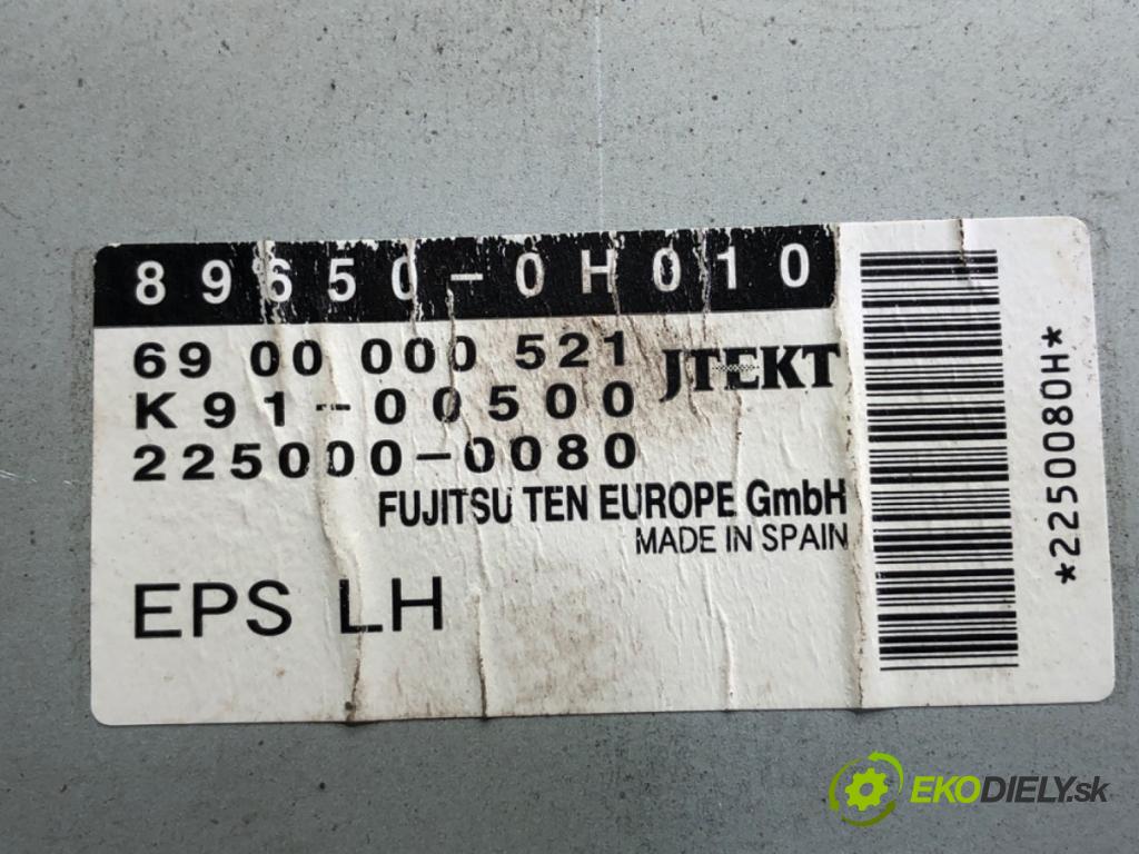 CITROEN C1 liftback 2007 50 kW 1.0 998 Modul servočerpadlo 89650-0H010 (Riadiaca jednotka ostatné)