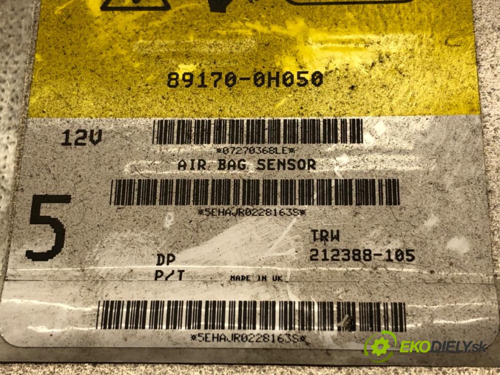 CITROEN C1 liftback 2007 50 kW 1.0 998 senzor airbag 89170-0H050 (Snímač)