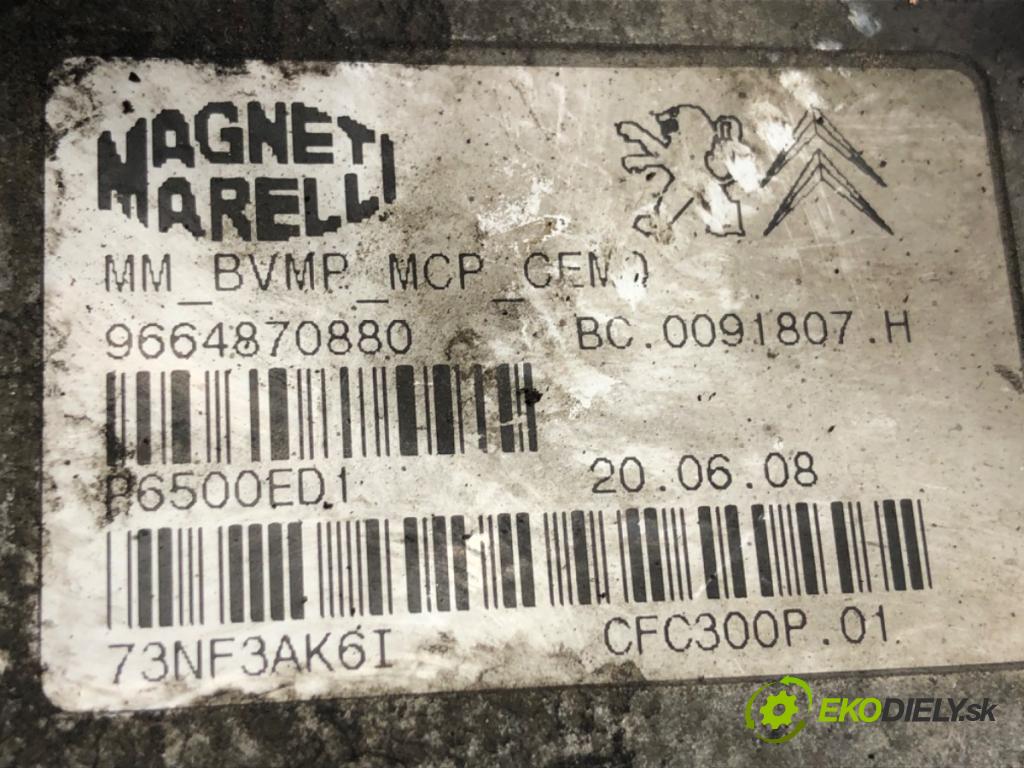 CITROEN C4 PICASSO I nadwozie wielkoprzestrzenne (MPV) 2008 80 kW 1.6 HDi 1560 Riadiaca jednotka prevodovky 9664870880 (Riadiaca jednotka prevodovky)