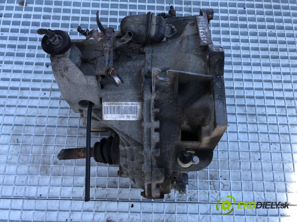 RENAULT MASTER II Autobus 2000 59 kW 2.5 D 2499 Prevodovka PF1AA011 (Prevodovka)