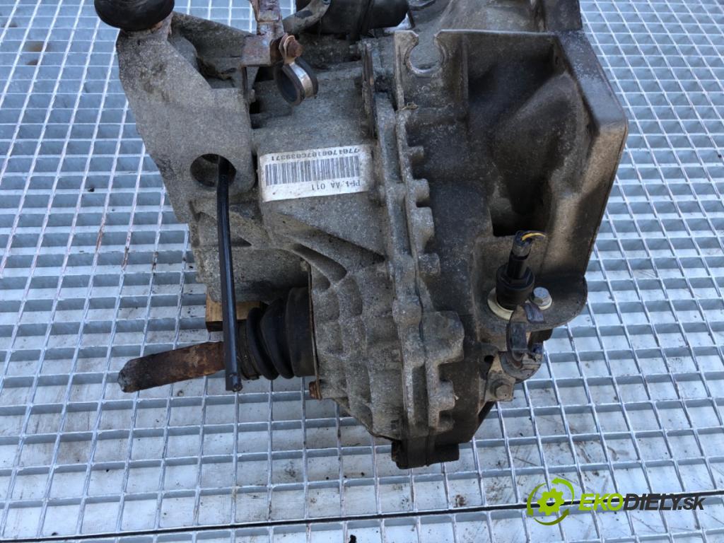 RENAULT MASTER II Autobus 2000 59 kW 2.5 D 2499 Prevodovka PF1AA011 (Prevodovka)