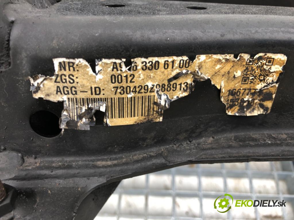 MERCEDES-BENZ W906 Skrzynia 2011 120 kW 216 CDI (906.611, 906.613) 2143 výztuha pod motor A9063304506 (Přední výztuha)