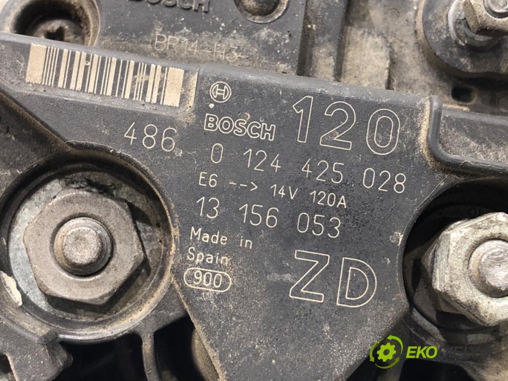 OPEL ASTRA H liftback 2004 66 kW 1.4 (L48) 1364 Alternátor 13156053 0124425028 (Alternátor)
