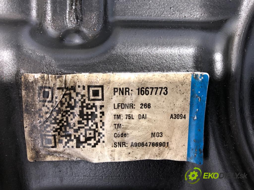 MERCEDES-BENZ W906 Skrzynia 2011 120 kW 216 CDI (906.611, 906.613) 2143 nádržka paliva  (Palivová nádrž)