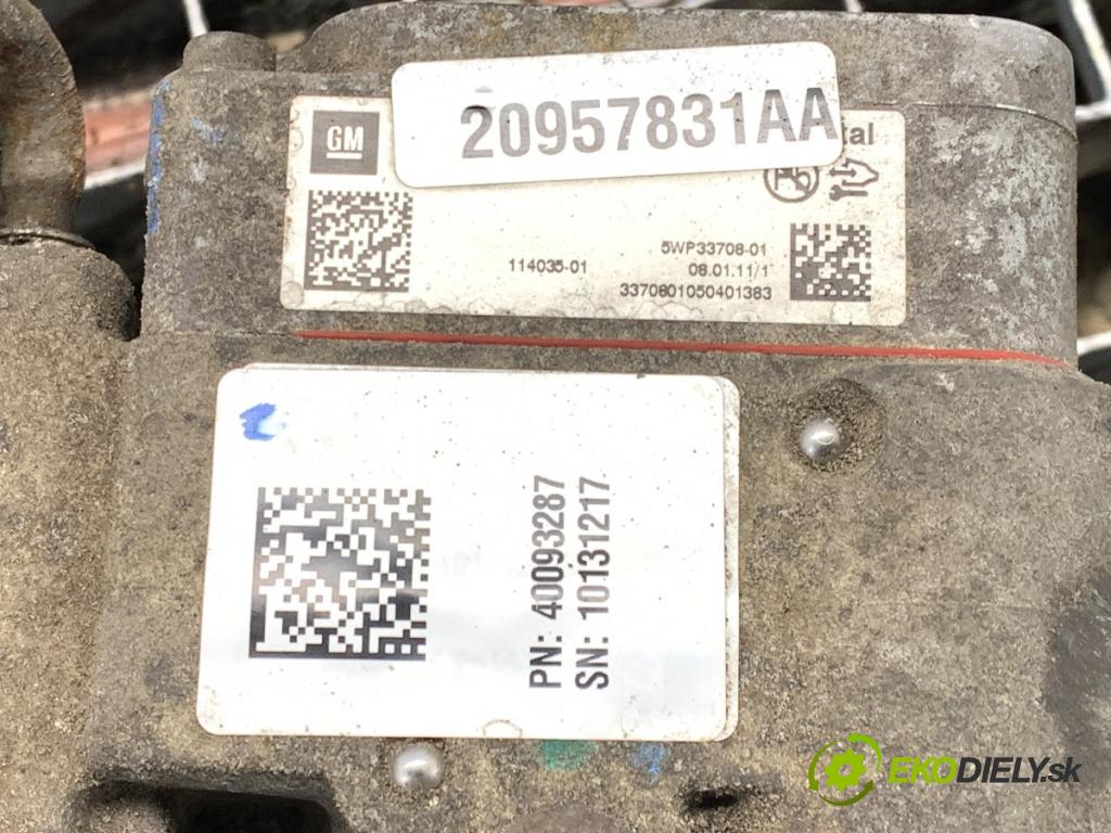 OPEL INSIGNIA A Kombi 2011 118 kW 2.0 CDTI 4x4 (35) 1956 Most ,diferenciál zad 20957831AA