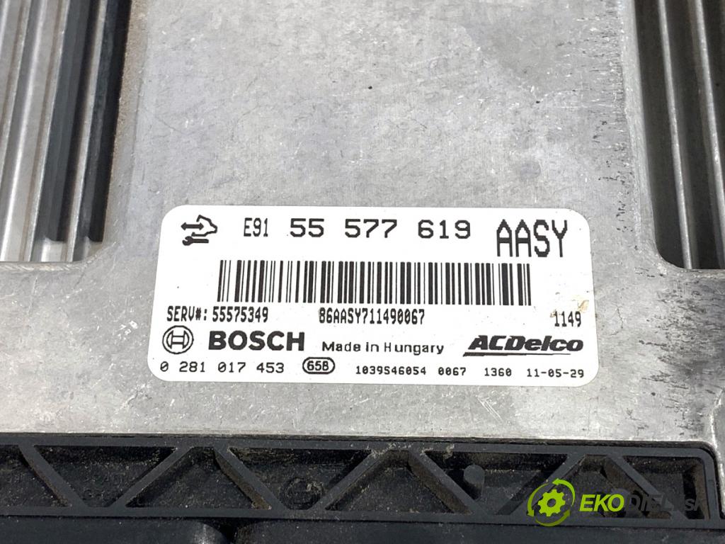 OPEL INSIGNIA A Kombi 2011 118 kW 2.0 CDTI 4x4 (35) 1956 riadiaca jednotka Motor 55577619 (Riadiaca jednotka)