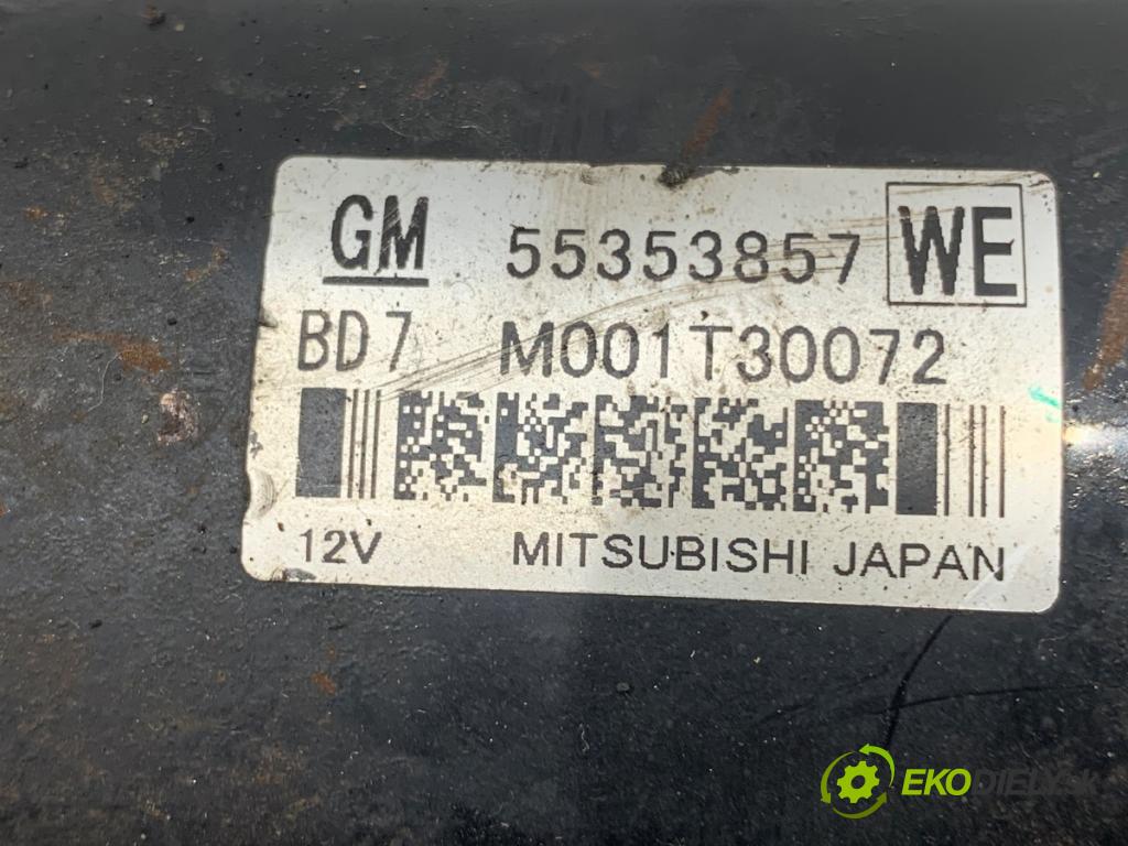 OPEL INSIGNIA A Kombi 2011 118 kW 2.0 CDTI 4x4 (35) 1956 Štartér 55353857 (Štartér)