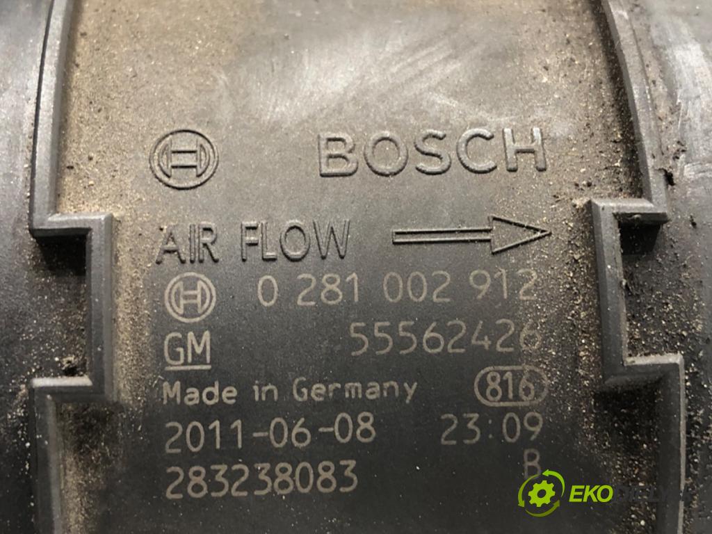 OPEL INSIGNIA A Kombi 2011 118 kW 2.0 CDTI 4x4 (35) 1956 Váha vzduchu 55562426 0281002912 (Váha vzduchu)
