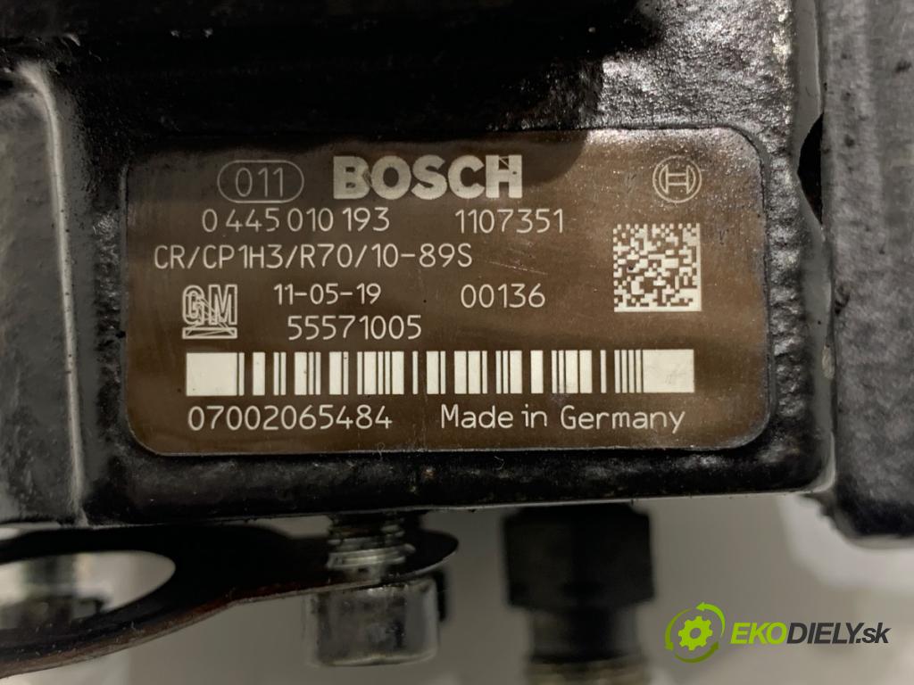 OPEL INSIGNIA A Kombi 2011 118 kW 2.0 CDTI 4x4 (35) 1956 Pumpa vstrekovacia 0445010193 55571005 (Vstrekovacie čerpadlo)