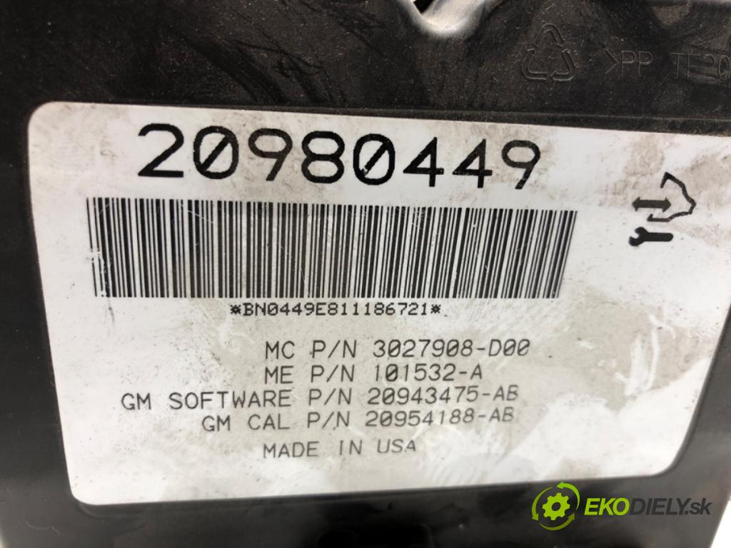OPEL INSIGNIA A Kombi 2011 118 kW 2.0 CDTI 4x4 (35) 1956 Modul dverí 20980449