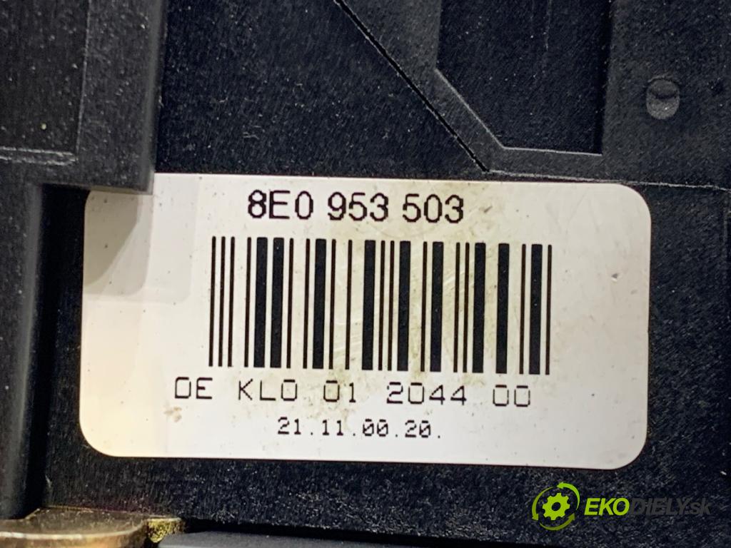 AUDI A4 B6 sedan 2001 132 kW 2.5 TDI quattro 2496 Prepínač kombinovaný 8E0953549N (Prepínacie páčky pod volantom)