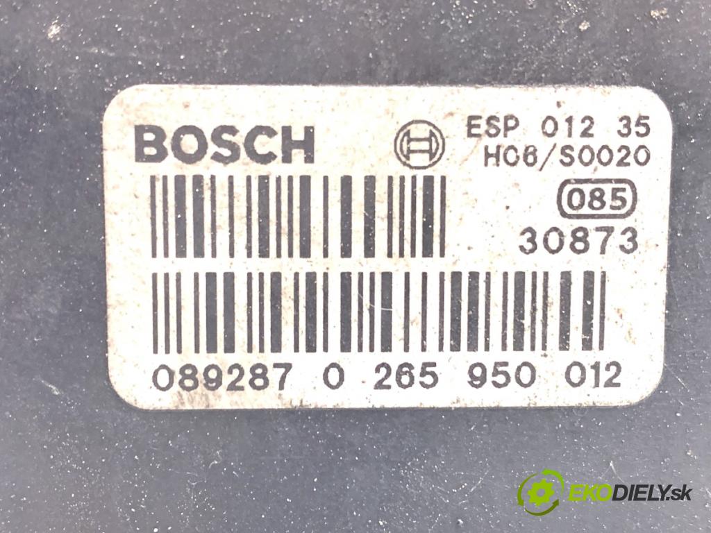 AUDI A4 B6 sedan 2001 132 kW 2.5 TDI quattro 2496 Pumpa ABS 0265950012 (Pumpa ABS)