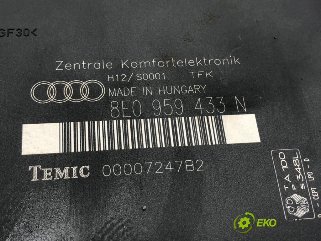 AUDI A4 B6 sedan 2001 132 kW 2.5 TDI quattro 2496 Modul komfortu 8E0959433N (Modul komfortu)