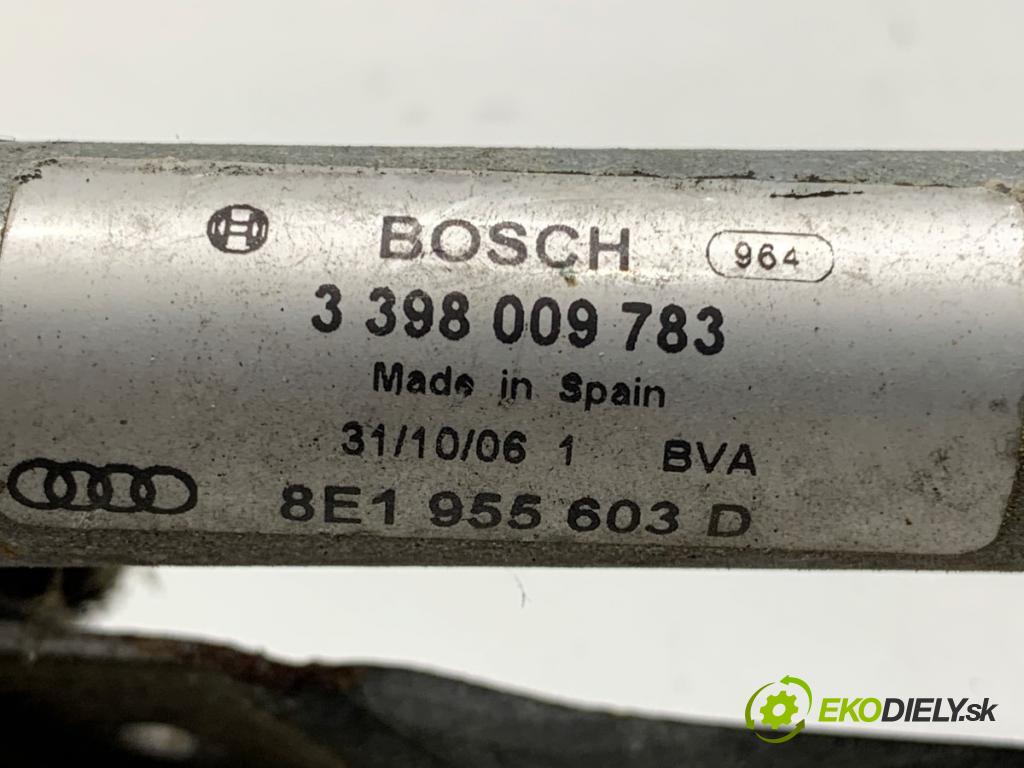 AUDI A4 B6 sedan 2001 132 kW 2.5 TDI quattro 2496 Mechanizmus stieračov predný 8E1955603D (Motorček stieračov predný)