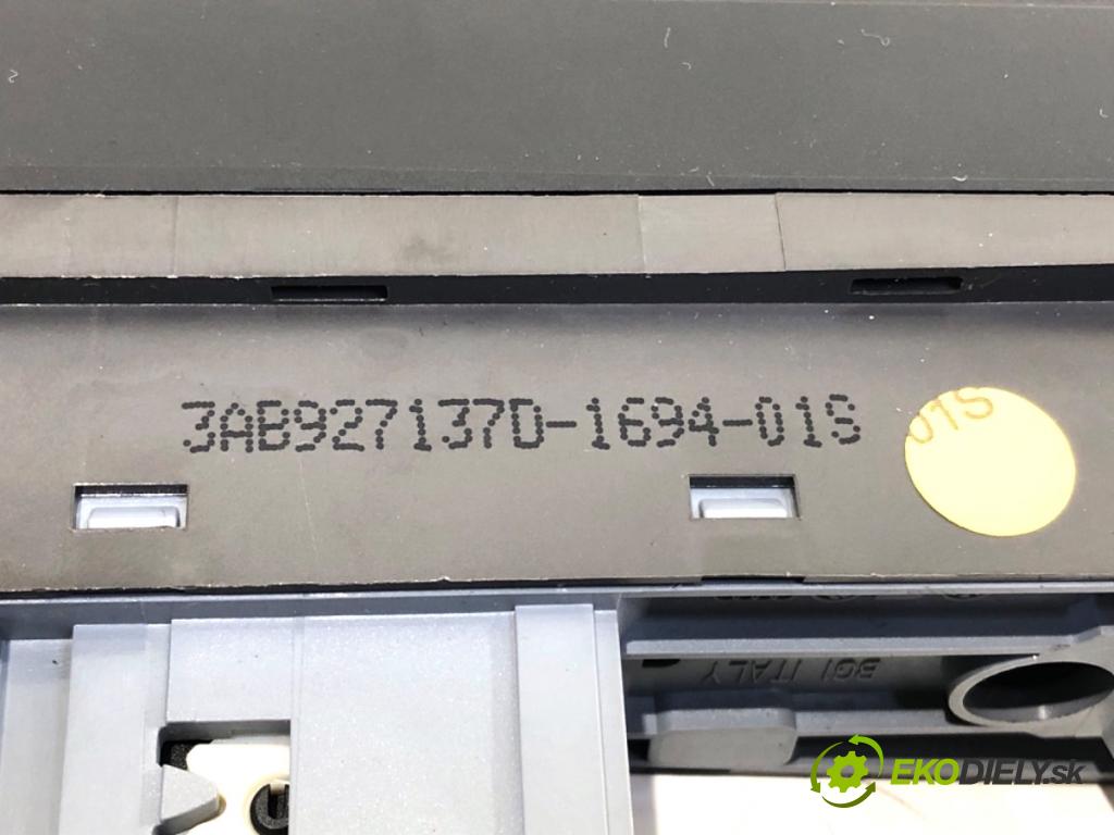 VW PASSAT B7 sedan 2014 103 kW 2.0 TDI 1968 Spínač brzdy ručnej brzdy 3AB927137D (Prepínacie páčky pod volantom)