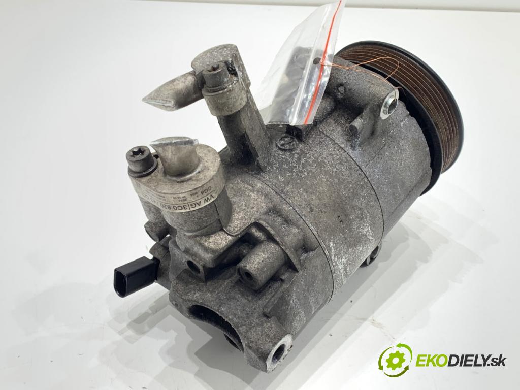 VW PASSAT B7 sedan 2014 103 kW 2.0 TDI 1968 Kompresor klimatizácie 5K0820803A (Kompresor klimatizácie)