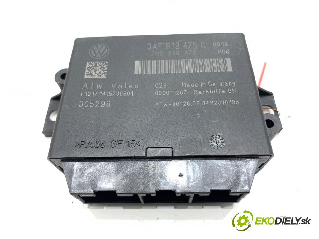 VW PASSAT B7 sedan 2014 103 kW 2.0 TDI 1968 Modul PDC 3AE919475C (Riadiaca jednotka ostatné)