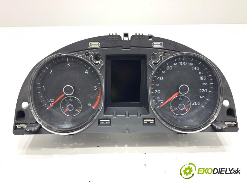 VW PASSAT B7 sedan 2014 103 kW 2.0 TDI 1968 Prístrojovka 3AA920871A (Prístrojová doska)