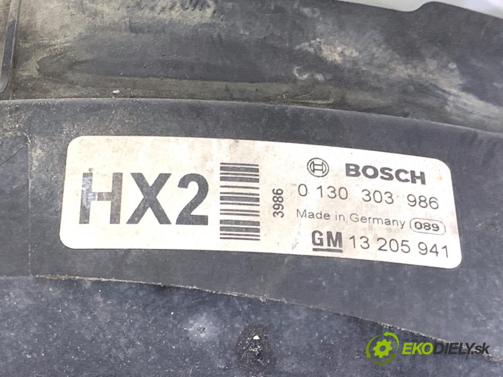OPEL ASTRA H liftback 2005 77 kW 1.6 (L48) 1598 ventilátor chladiče 13205941 (Ventilátor)