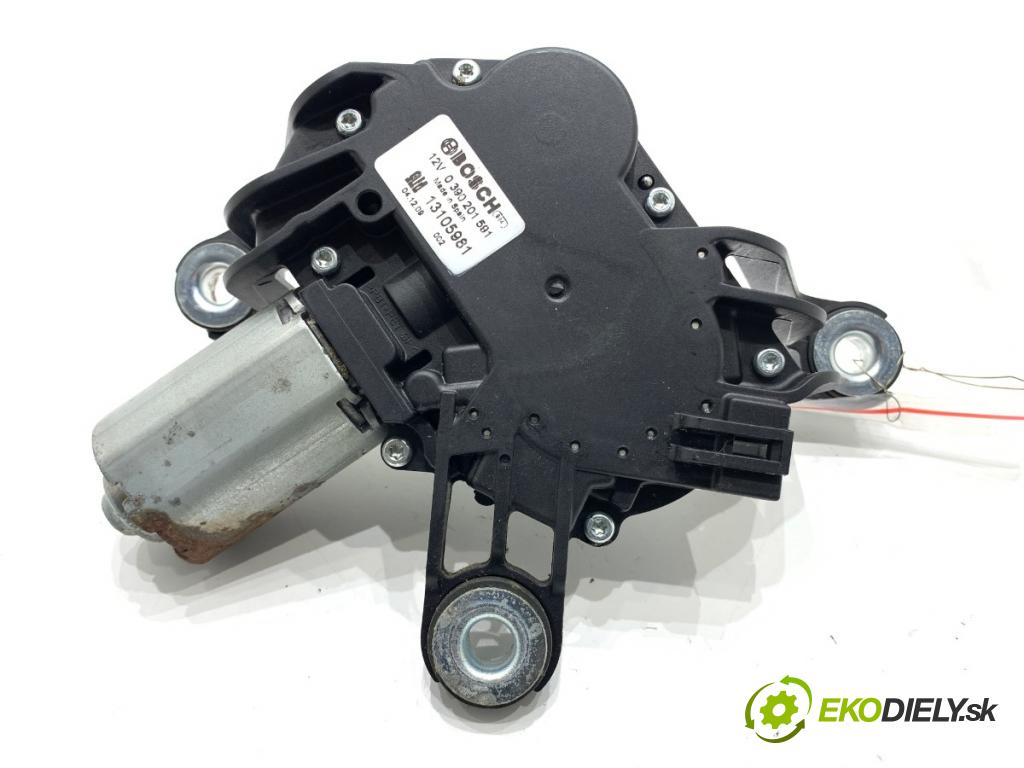 OPEL ASTRA H liftback 2005 77 kW 1.6 (L48) 1598 motor stěračů zadní část 13105981 0390201591