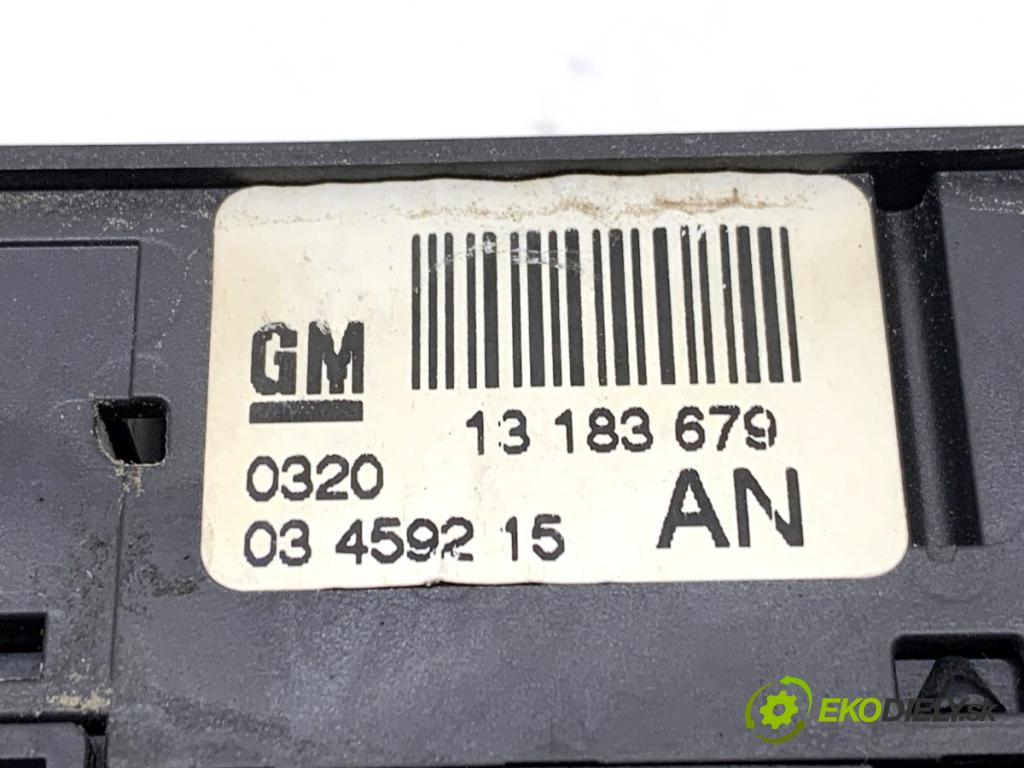 OPEL ASTRA H liftback 2005 77 kW 1.6 (L48) 1598 Prepínač okien 13183679 (Prepínacie páčky pod volantom)
