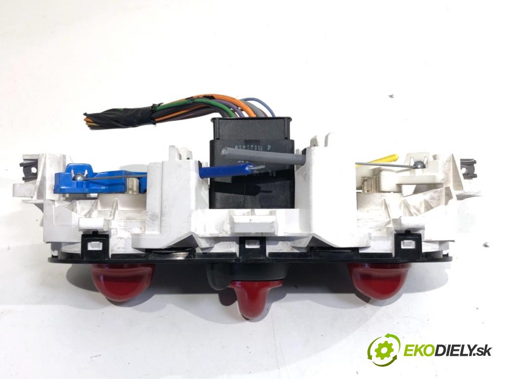 RENAULT TWINGO II liftback 2009 56 kW 1.2 16V (CN0K, CN0V) 1149 Panel ovládania kúrenia 0991283K (Prepínacie páčky pod volantom)