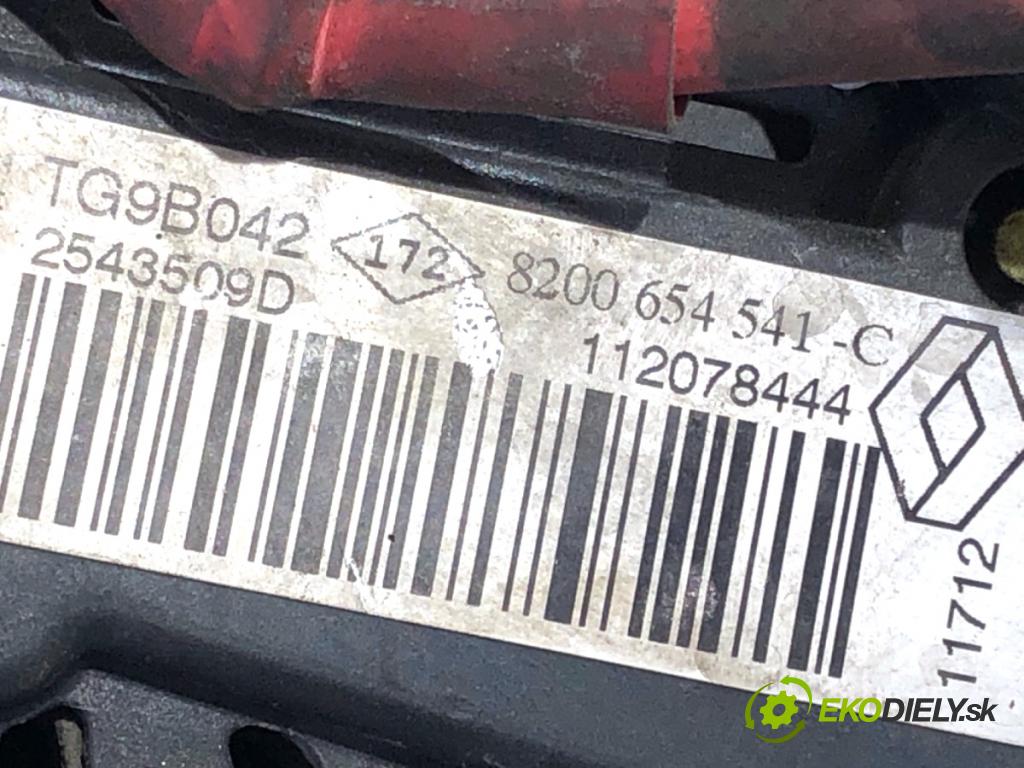 RENAULT TWINGO II liftback 2009 56 kW 1.2 16V (CN0K, CN0V) 1149 Alternátor 8200654541 (Alternátor)