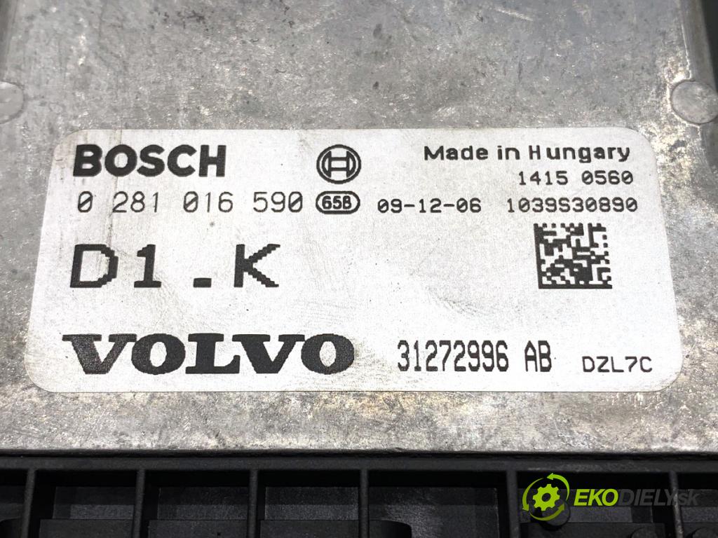 VOLVO V50 Kombi 2010 80 kW 1.6 D 1560 riadiaca jednotka Motor 31272996 (Riadiaca jednotka)