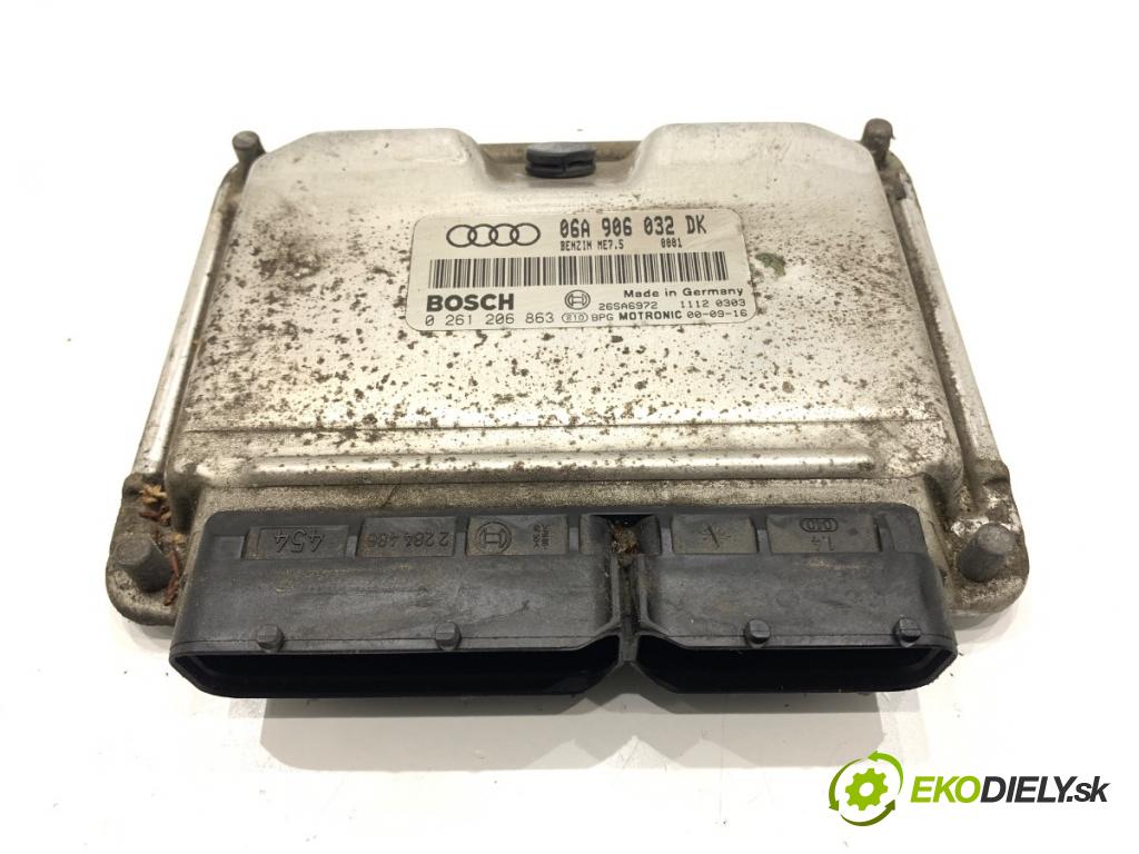 AUDI A3 8L liftback 2000 110 kW 1.8 T 1781 riadiaca jednotka Motor 06A906032DK 0261206863 (Riadiaca jednotka)