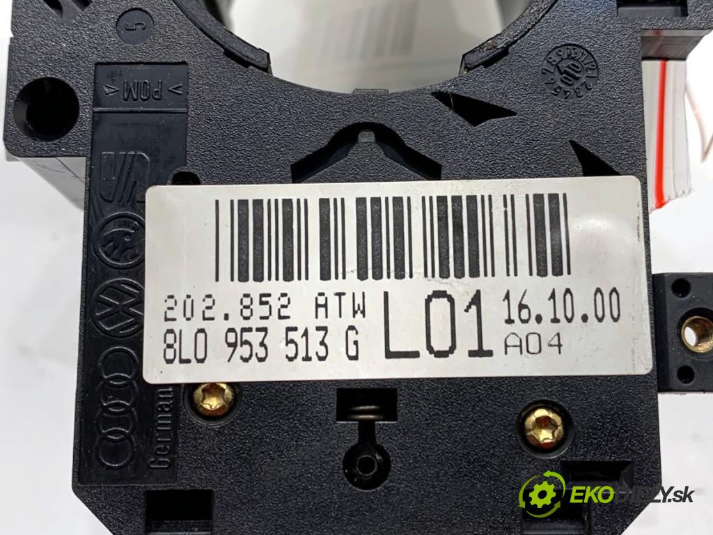 AUDI A3 8L liftback 2000 110 kW 1.8 T 1781 Prepínač kombinovaný 8L0953513G (Prepínacie páčky pod volantom)