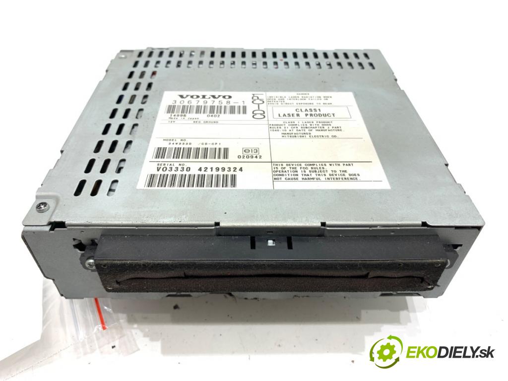 VOLVO V50 Kombi 2004 100 kW 2.0 D 1998 RADIO 30679758 (Audio zariadenie)