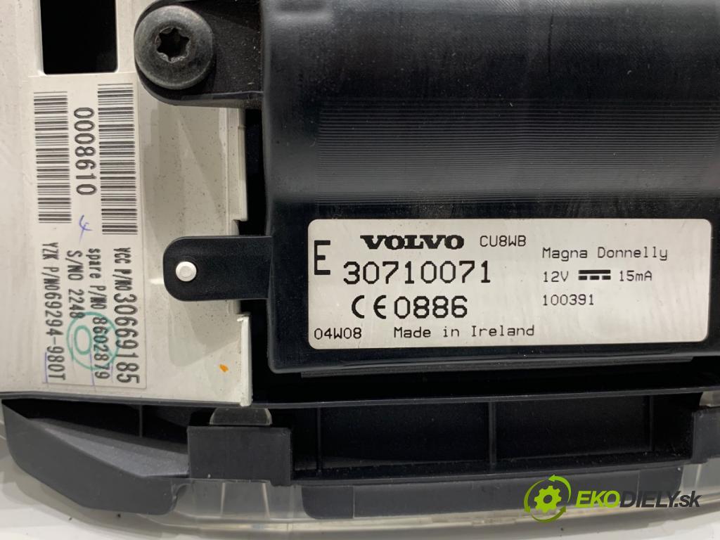 VOLVO V50 Kombi 2004 100 kW 2.0 D 1998 Prístrojovka 30710071 (Prístrojová doska)